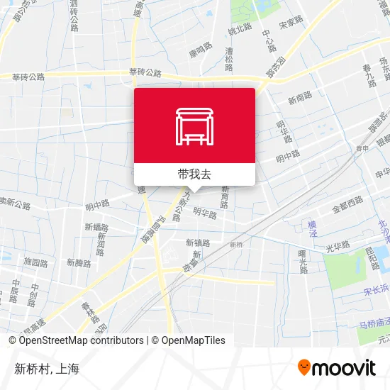 新桥村地图