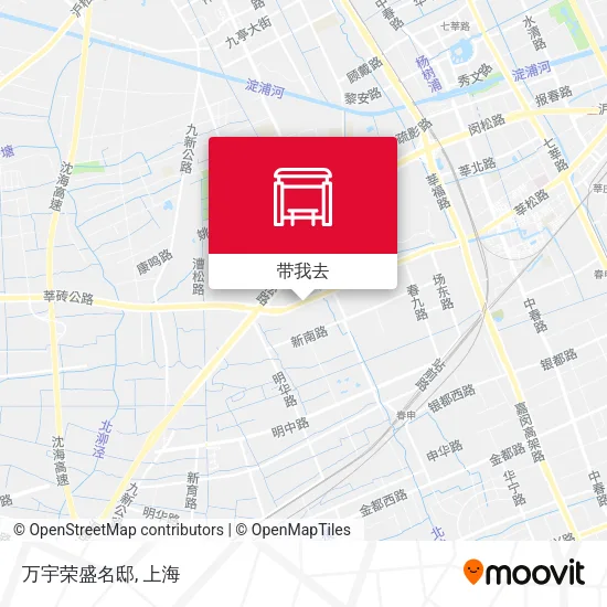 万宇荣盛名邸地图