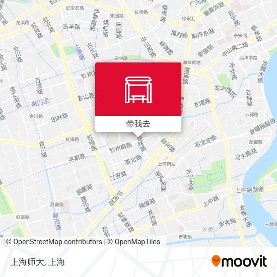 上海师大地图