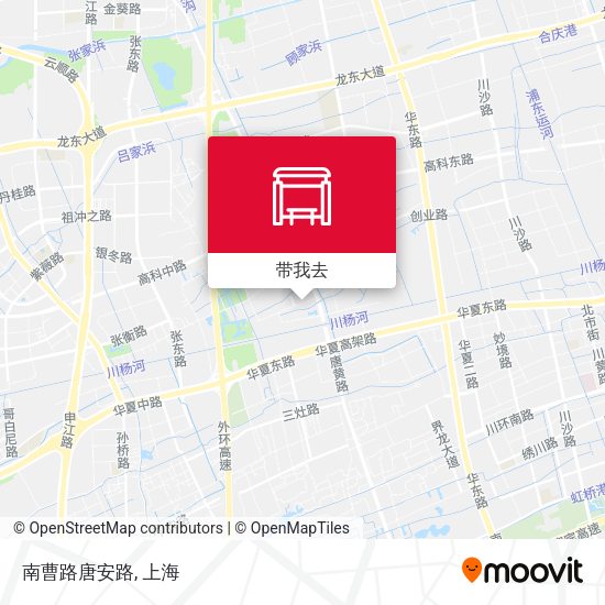 南曹路唐安路地图