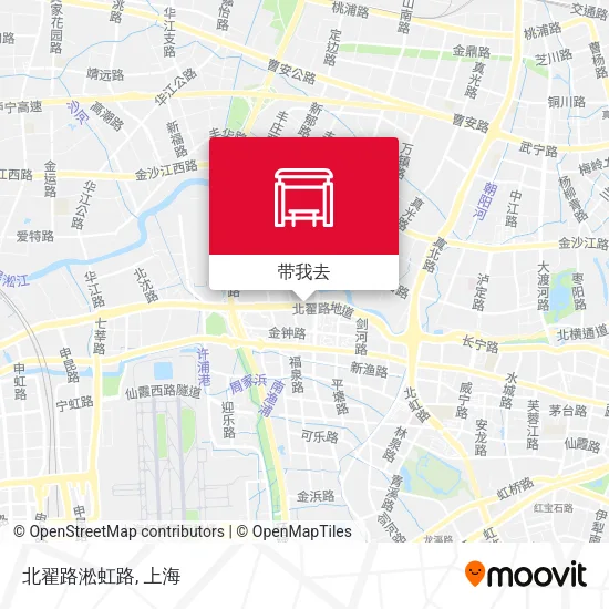 北翟路淞虹路地图