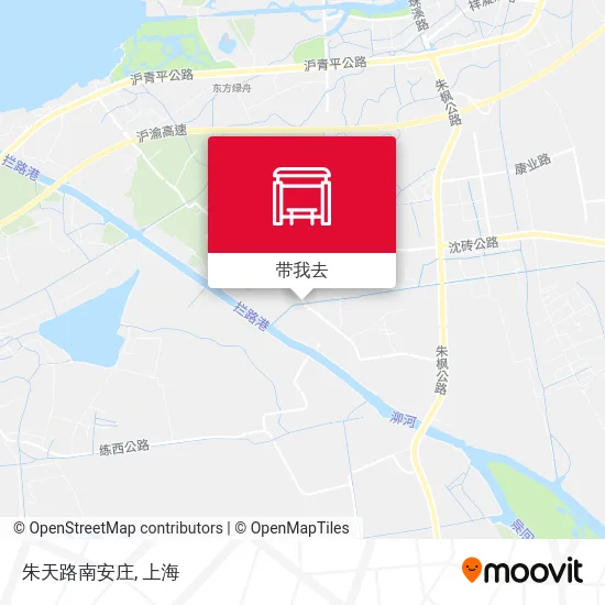 朱天路南安庄地图