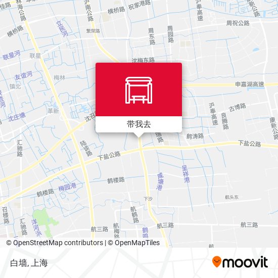 白墙地图