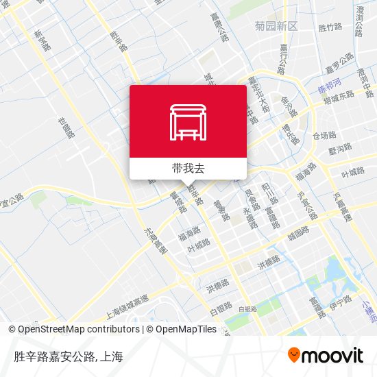胜辛路嘉安公路地图
