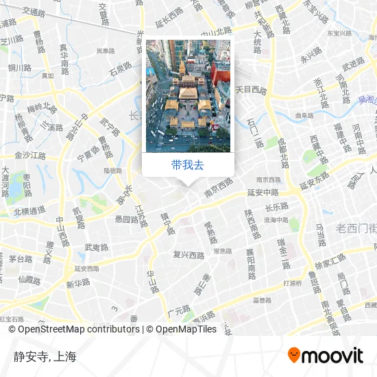 静安寺地图