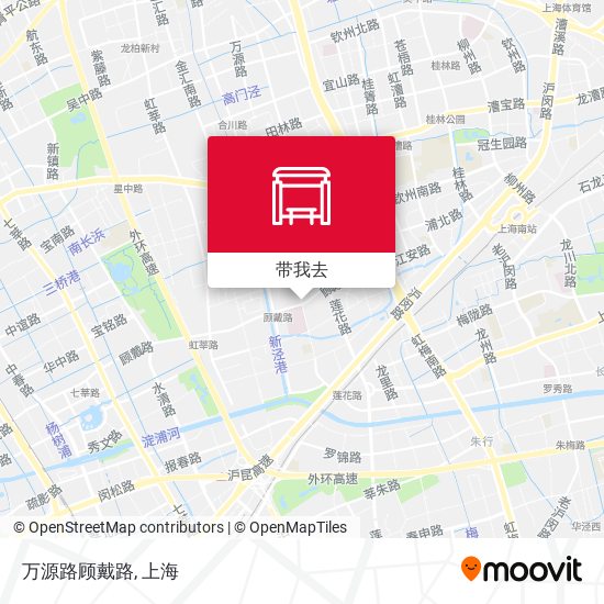 万源路顾戴路地图