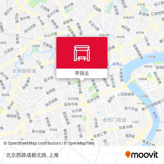 北京西路成都北路地图