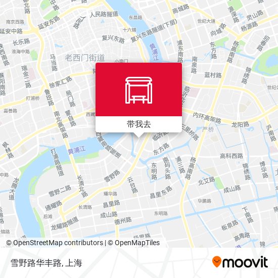 雪野路华丰路地图