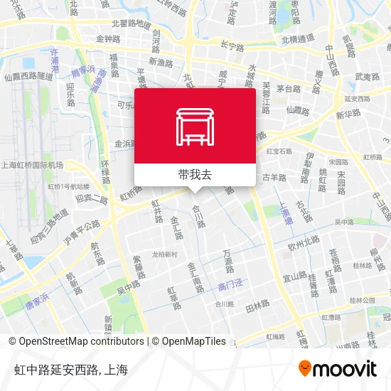 虹中路延安西路地图