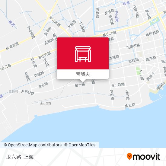 卫六路地图