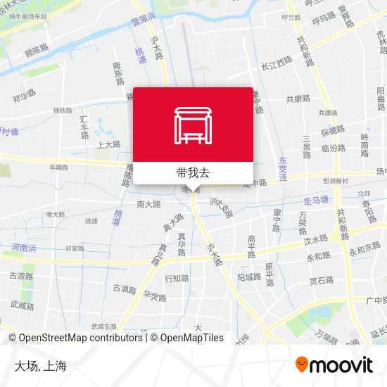 大场地图