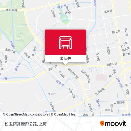松卫南路漕廊公路地图