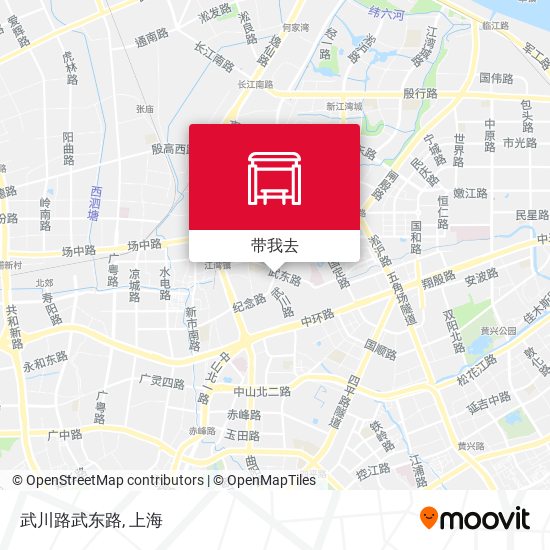 武川路武东路地图