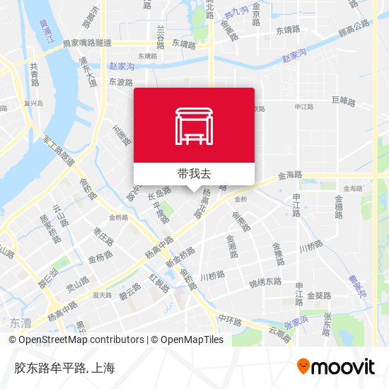 胶东路牟平路地图