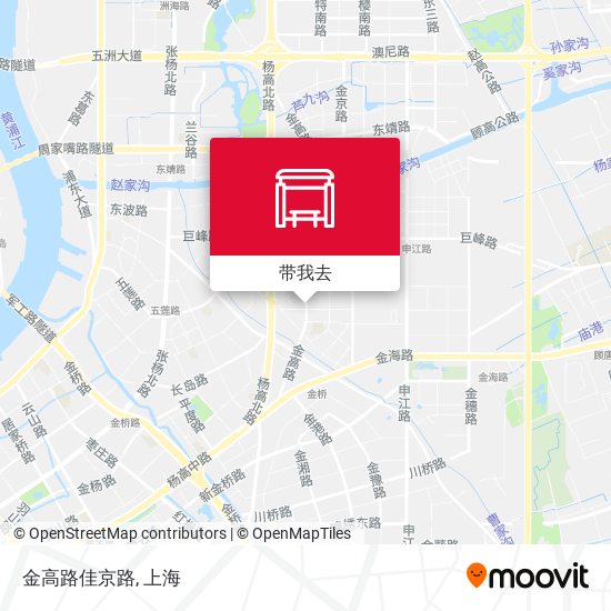 金高路佳京路地图