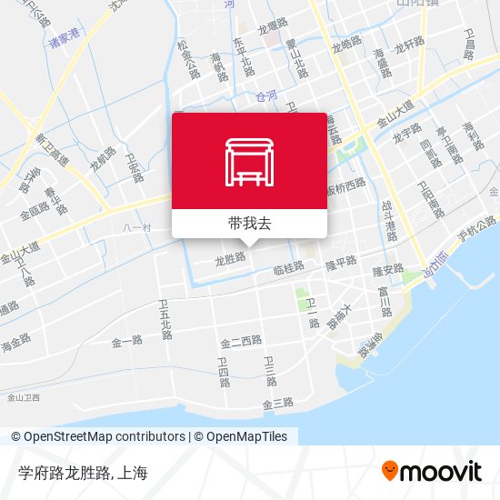 学府路龙胜路地图