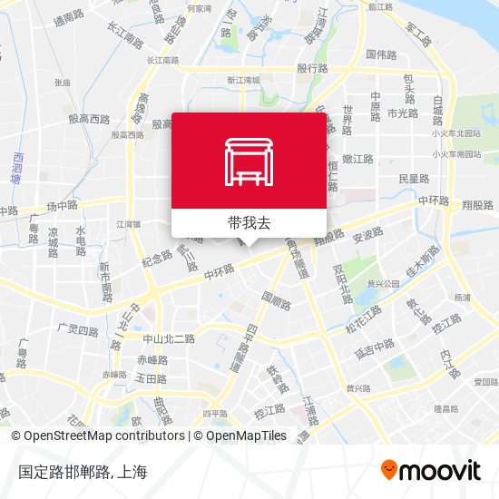 国定路邯郸路地图