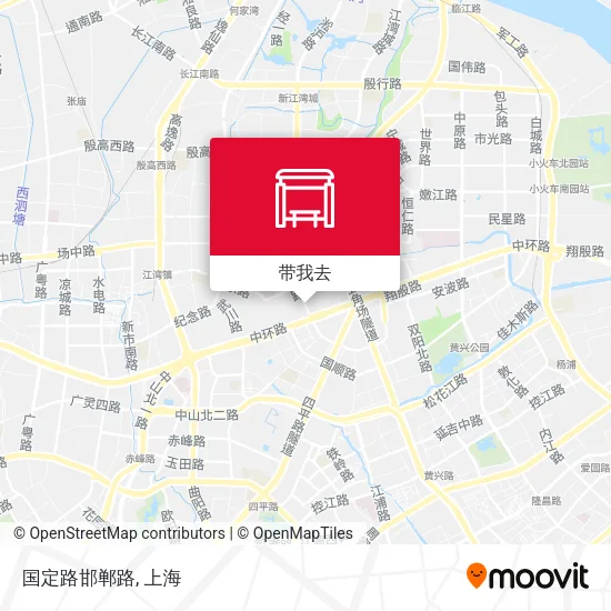 国定路邯郸路地图