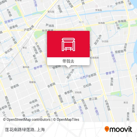 莲花南路绿莲路地图