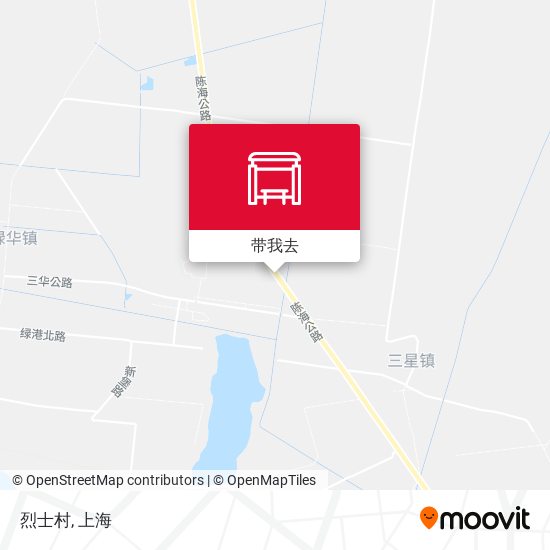 烈士村地图