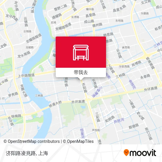 济阳路凌兆路地图