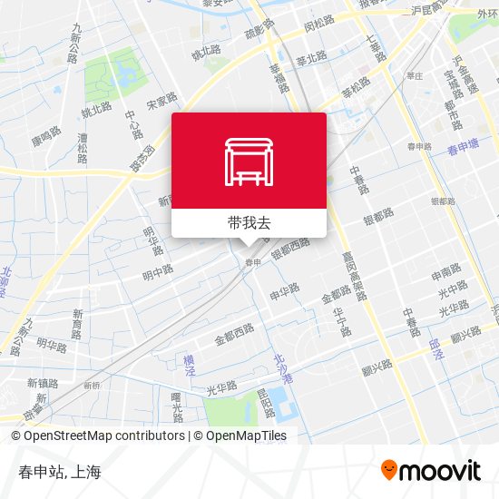 春申站地图