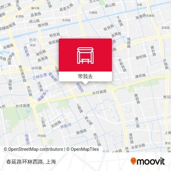春延路环林西路地图