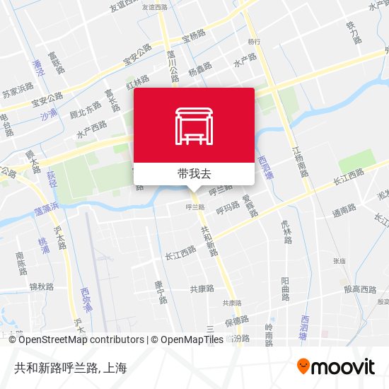 共和新路呼兰路地图