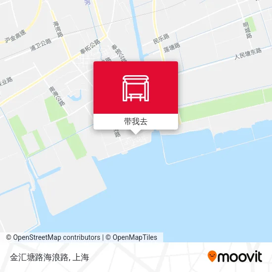金汇塘路海浪路地图