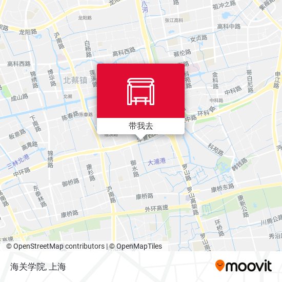 海关学院地图