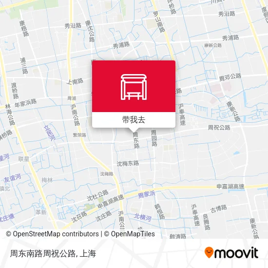周东南路周祝公路地图