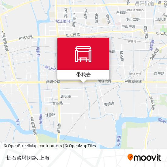 长石路塔闵路地图