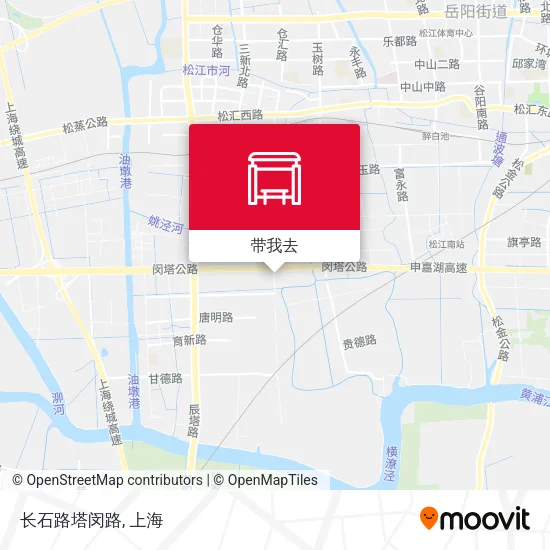 长石路塔闵路地图