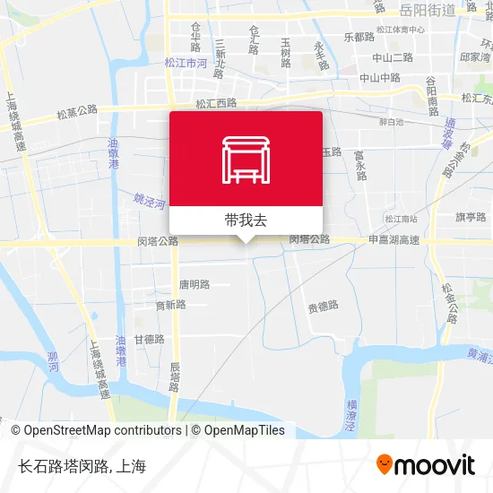 长石路塔闵路地图