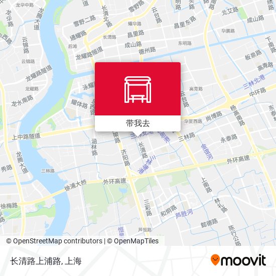 长清路上浦路地图