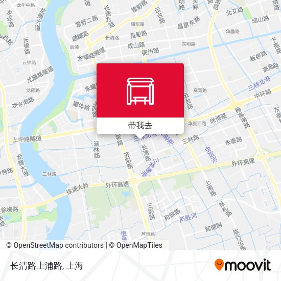 长清路上浦路地图