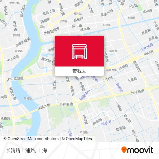 长清路上浦路地图