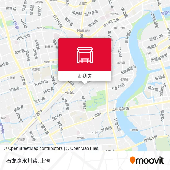 石龙路永川路地图