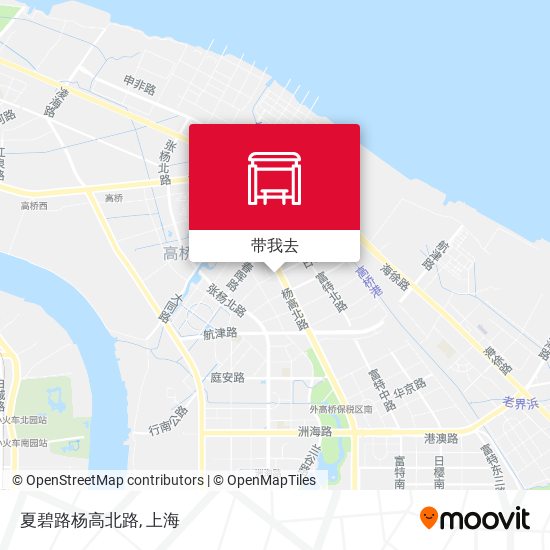 夏碧路杨高北路地图