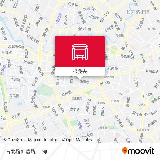 古北路仙霞路地图