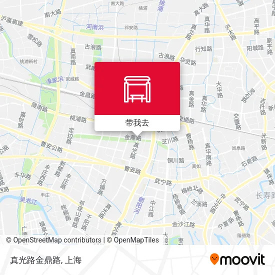 真光路金鼎路地图