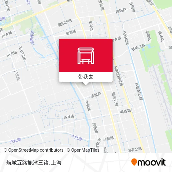 航城五路施湾三路地图