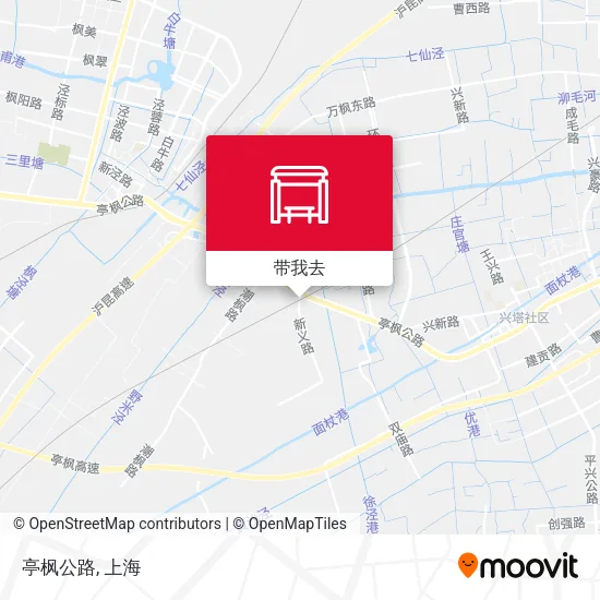 亭枫公路地图