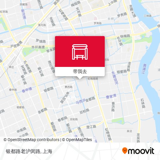 银都路老沪闵路地图
