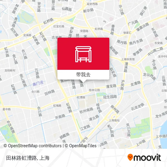 田林路虹漕路地图