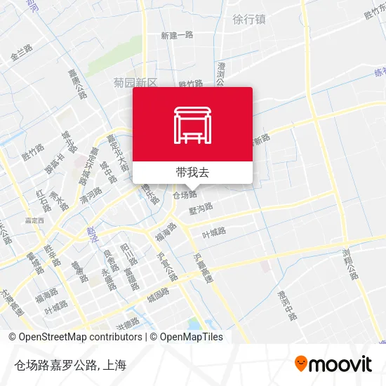 仓场路嘉罗公路地图