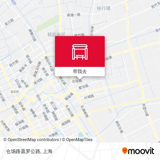 仓场路嘉罗公路地图