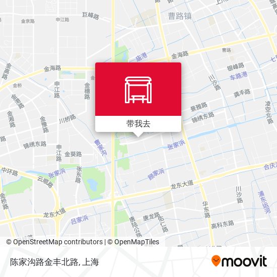 陈家沟路金丰北路地图