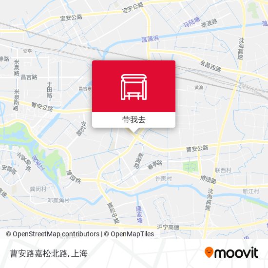 曹安路嘉松北路地图