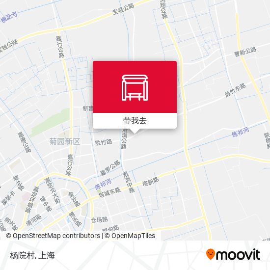 杨院村地图